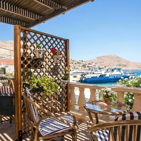Annas Houses Chalki Town Exterior foto